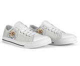 Shih Tzu Low Top Shoes For Women, Shoes For Men Custom Shoes