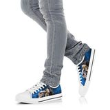 Cow Galaxy Low Top Shoes For Women, Shoes For Men Custom Shoes