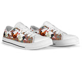 The Ancient Chicken Low Top Shoes For Women, Shoes For Men Custom Shoes