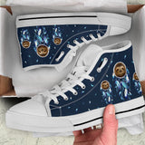 Sloth Dream Catcher High Top Shoes For Women, Shoes For Men Custom Shoes