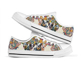 Heeler Low Top Shoes For Women, Shoes For Men Custom Shoes