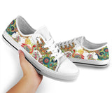 Mandala Flamingo Low Top Shoes For Women, Shoes For Men Custom Shoes