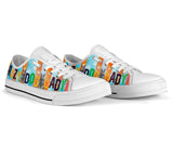 Heeler Crazy Lady Low Top Shoes For Women, Shoes For Men Custom Shoes