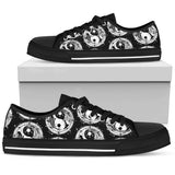 Yin Yang Koi Fish Low Top Shoes For Men, Women