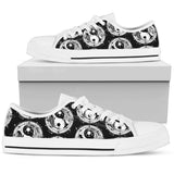Yin Yang Koi Fish Low Top Shoes For Men, Women